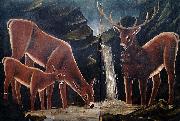 Niko Pirosmanashvili, A Family of Deer